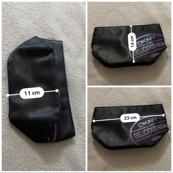 ๐2 for $15๐ DKNY make up bag - Picture 5 of 5